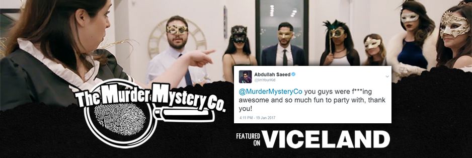 The Murder Mystery Company is featured on VICELAND